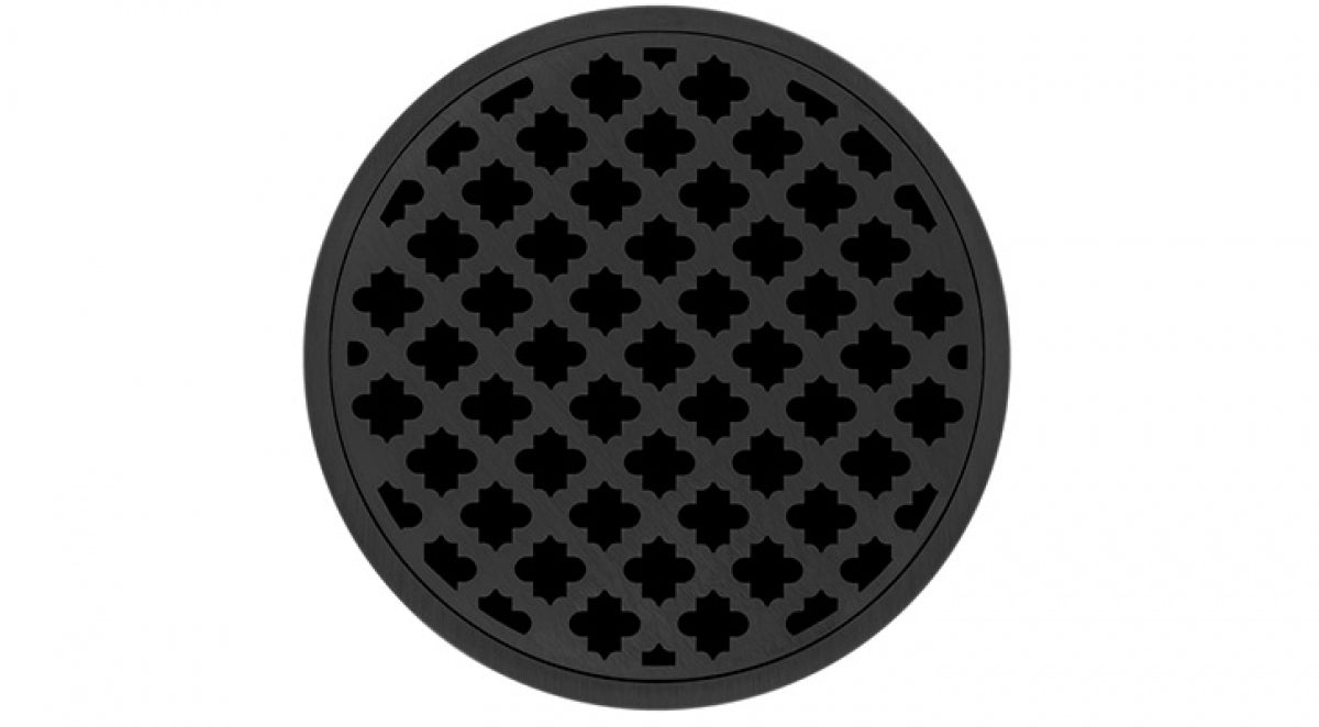 Infinity Drain - 5" Round Center Drain - RMD 5 Moor Series Drain (Complete Kit)