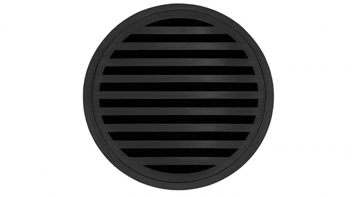 Infinity Drain - 5" Round Center Drain - RN 5 Lines Series Drain (Complete Kit)