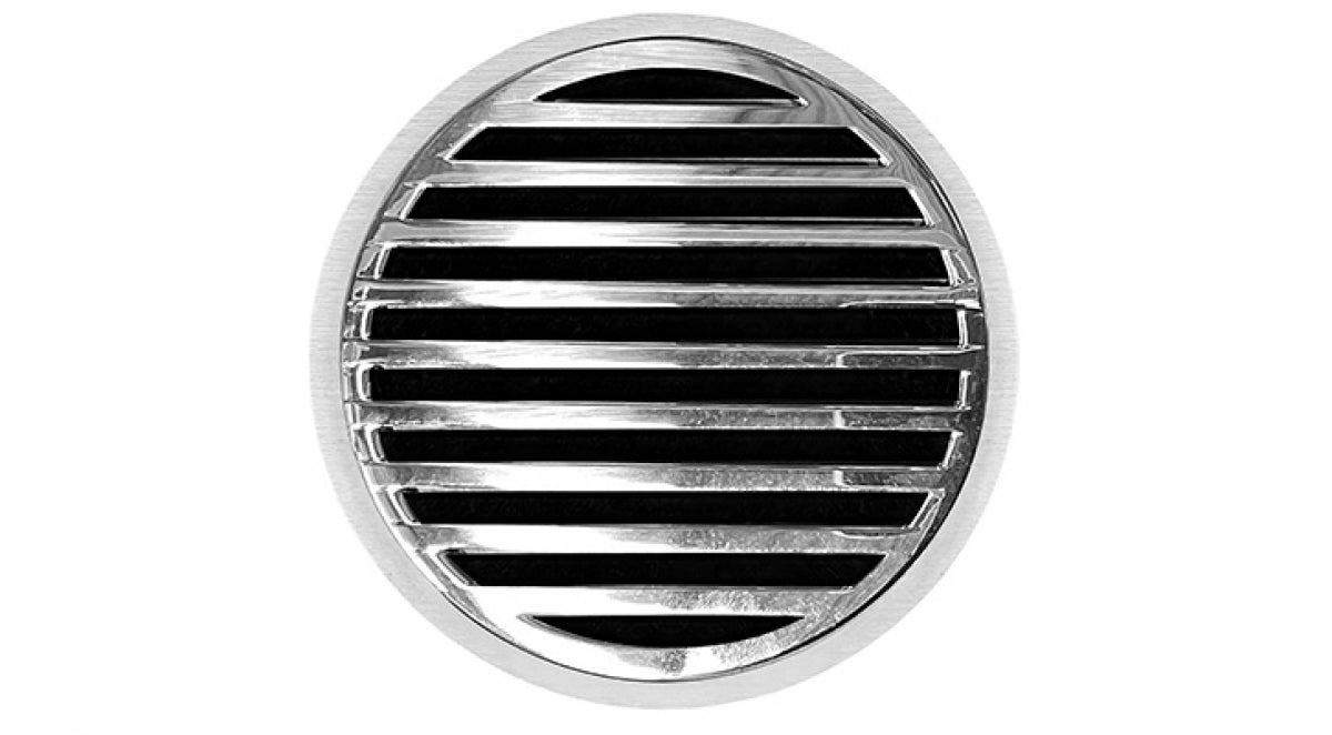 Infinity Drain - 5" Round Center Drain - RN 5 Lines Series Drain (Complete Kit)