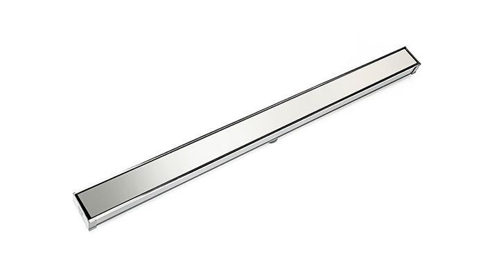 Infinity Drain - Site Sizable PVC Channel - S-LSD 65 Solid Linear Drain