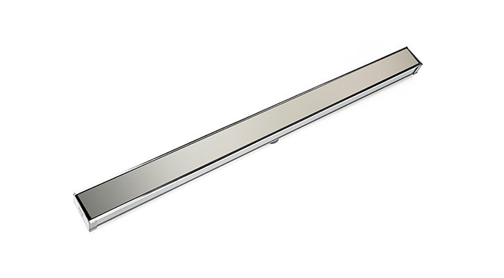 Infinity Drain - Site Sizable PVC Channel - S-LSD 65 Solid Linear Drain