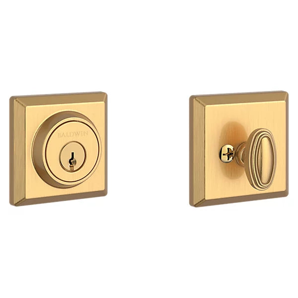 Baldwin - Reserve Collection - Deadbolts - Traditional Square Deadbolt