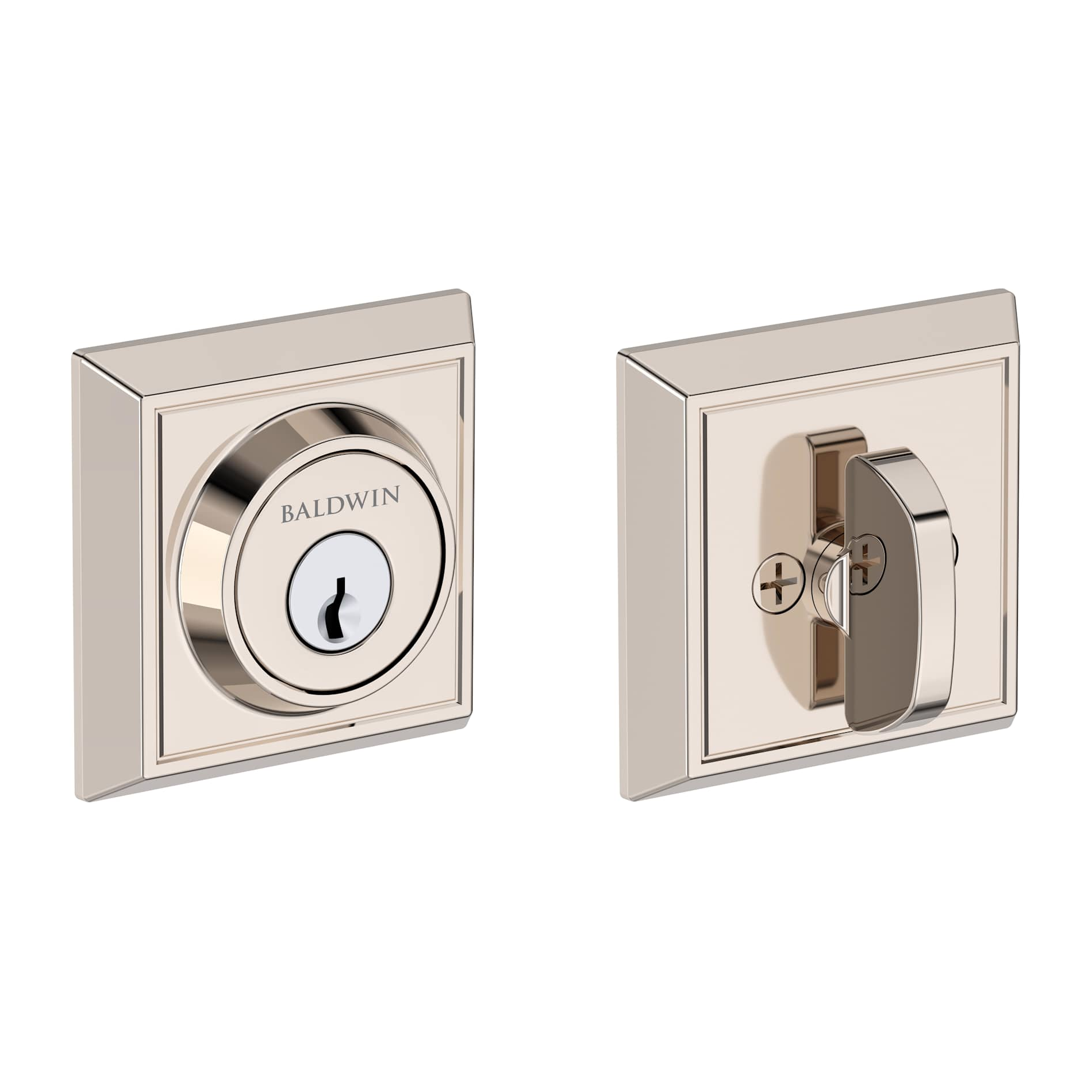 Baldwin - Reserve Collection - Deadbolts - Chamfered Square Deadbolt