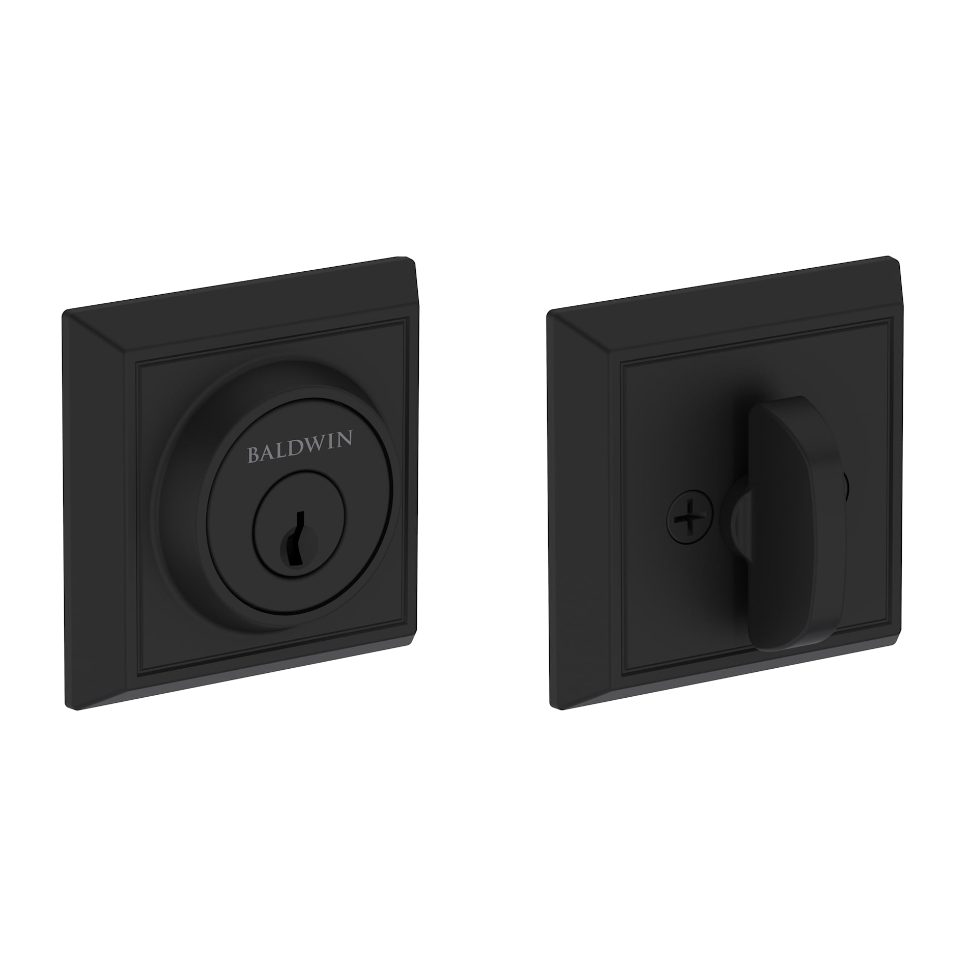 Baldwin - Reserve Collection - Deadbolts - Chamfered Square Deadbolt