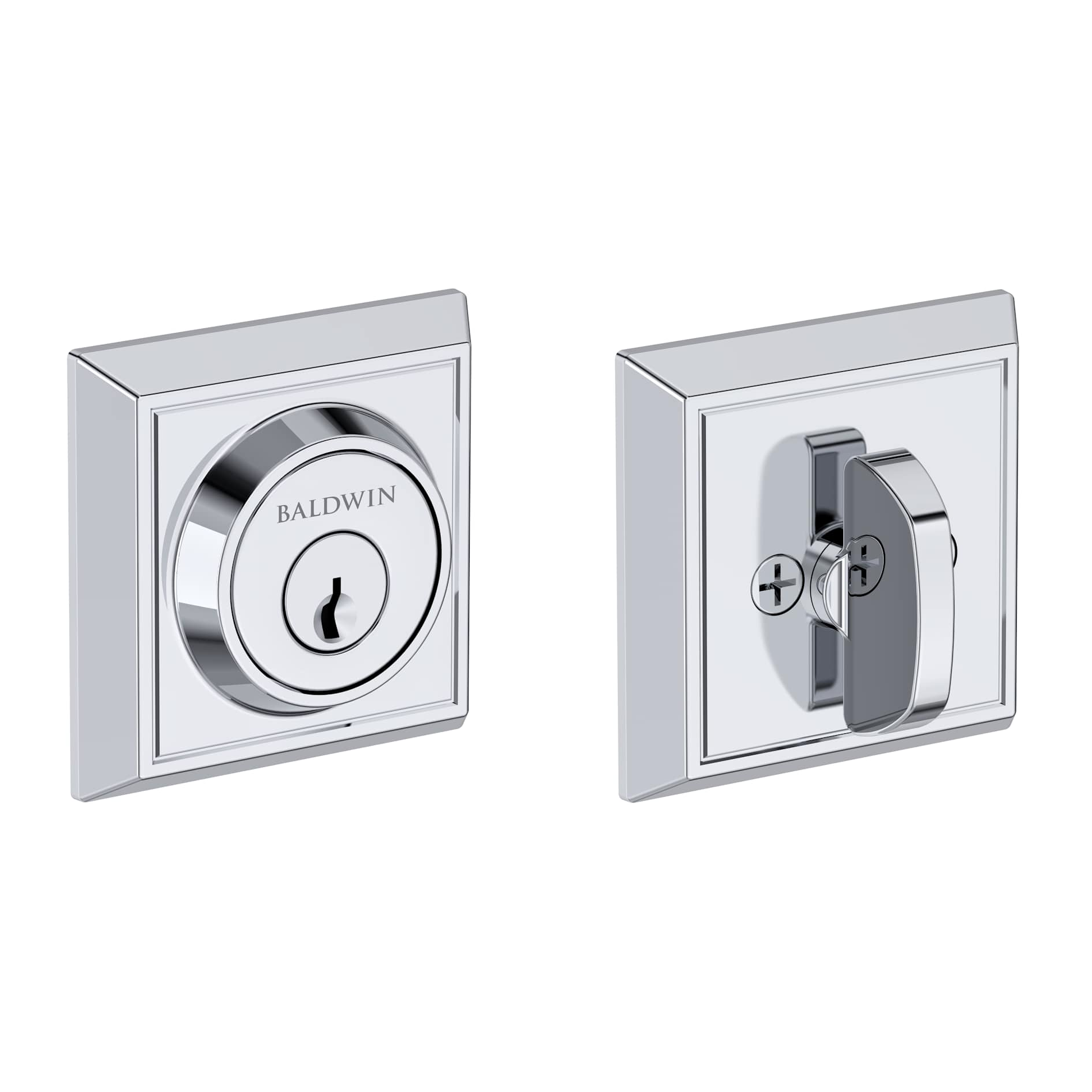 Baldwin - Reserve Collection - Deadbolts - Chamfered Square Deadbolt
