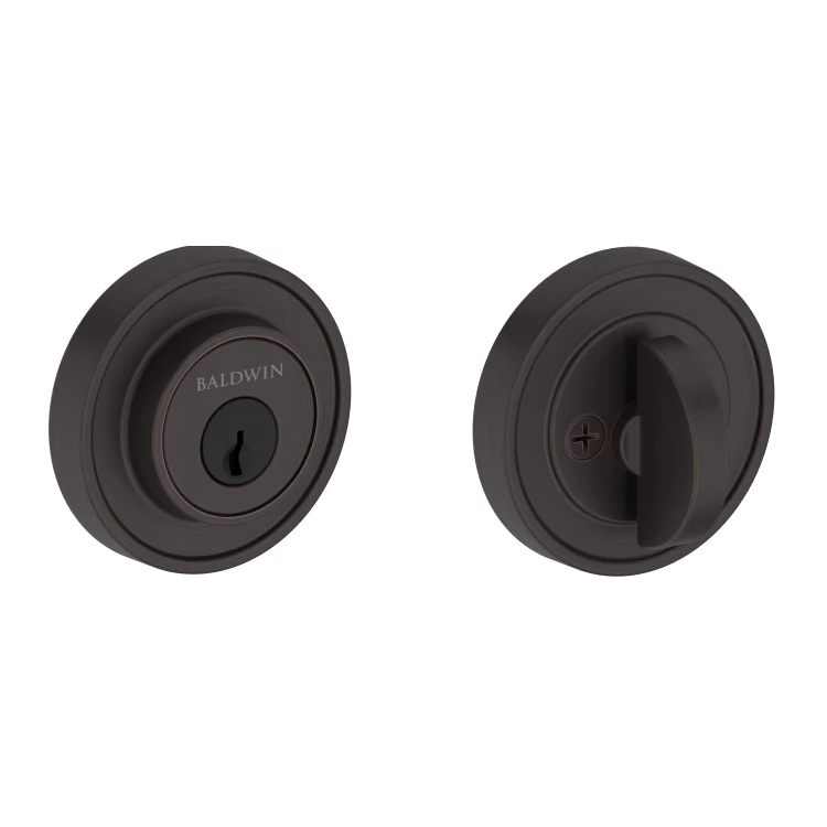 Baldwin - Reserve Collection - Deadbolts - Recessed Round Deadbolt