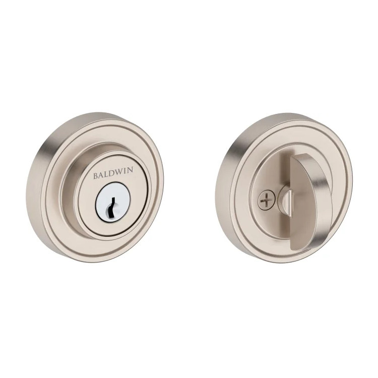 Baldwin - Reserve Collection - Deadbolts - Recessed Round Deadbolt
