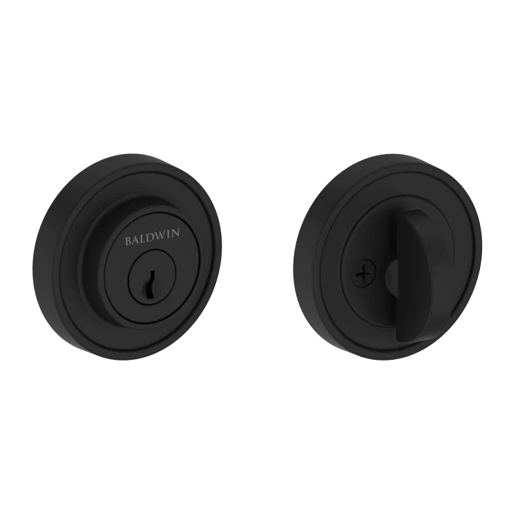 Baldwin - Reserve Collection - Deadbolts - Recessed Round Deadbolt