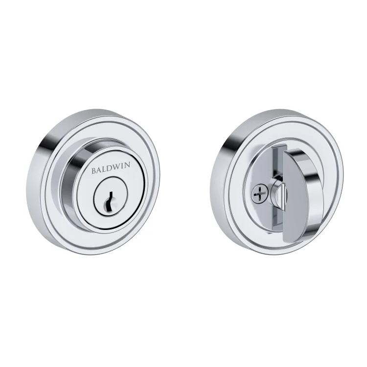 Baldwin - Reserve Collection - Deadbolts - Recessed Round Deadbolt