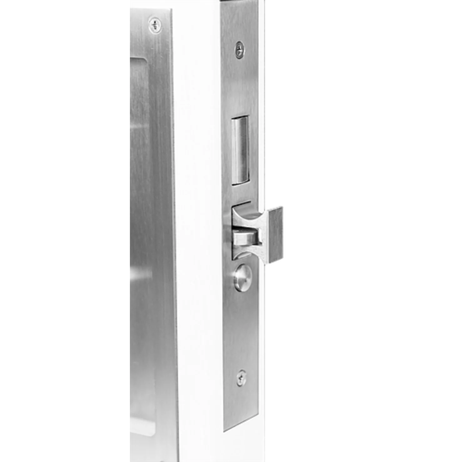 Accurate - ADA Sliding & Pocket Door Locks - SL9100 Self-Latching Functions (Lock Body Only)