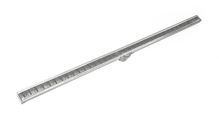 Infinity Drain - Site Sizable PVC Channel - S-LAG 38 Wedge Wire Linear Drain