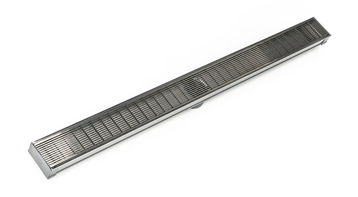 Infinity Drain - Site Sizable PVC Channel - S-LAG 65 Wedge Wire Linear Drain