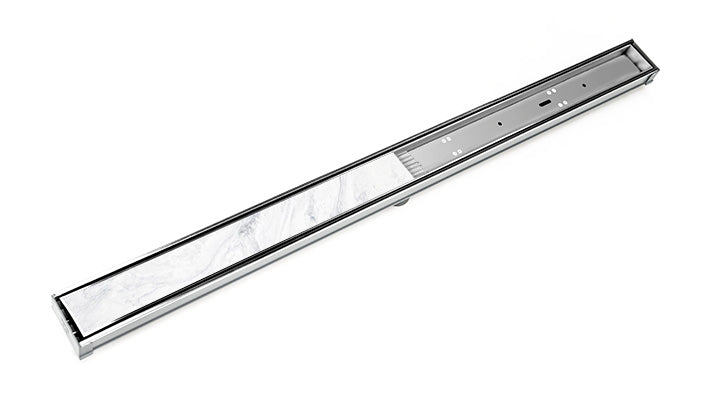 Infinity Drain - Site Sizable Stainless Channel - S-LTIFAS 65 Tile Insert Frame Linear Drain