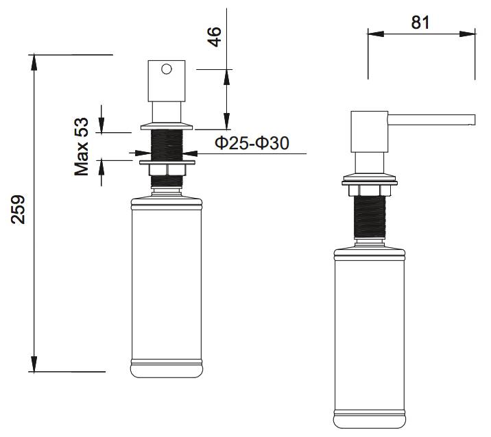 Blossom Kitchen Soap Dispenser