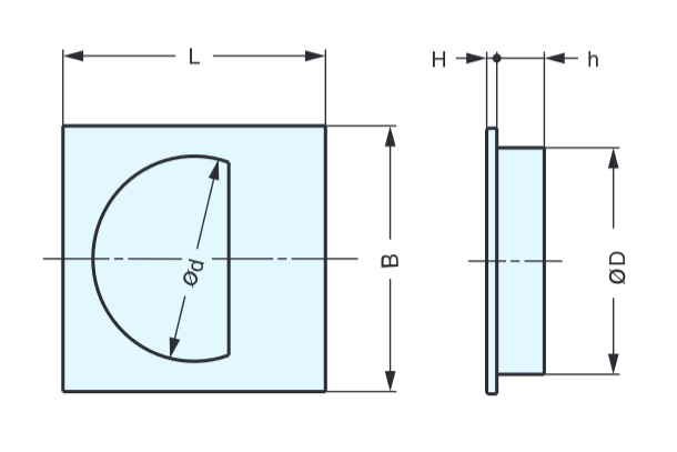 Sugatsune SP Recessed Pull