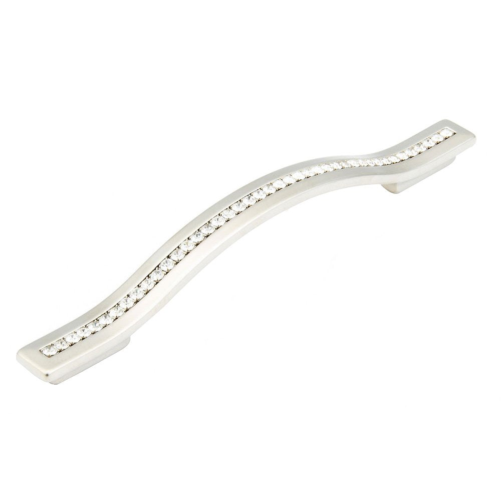 Schaub and Company - Skyevale Collection - Crystal Arched Cabinet Pull