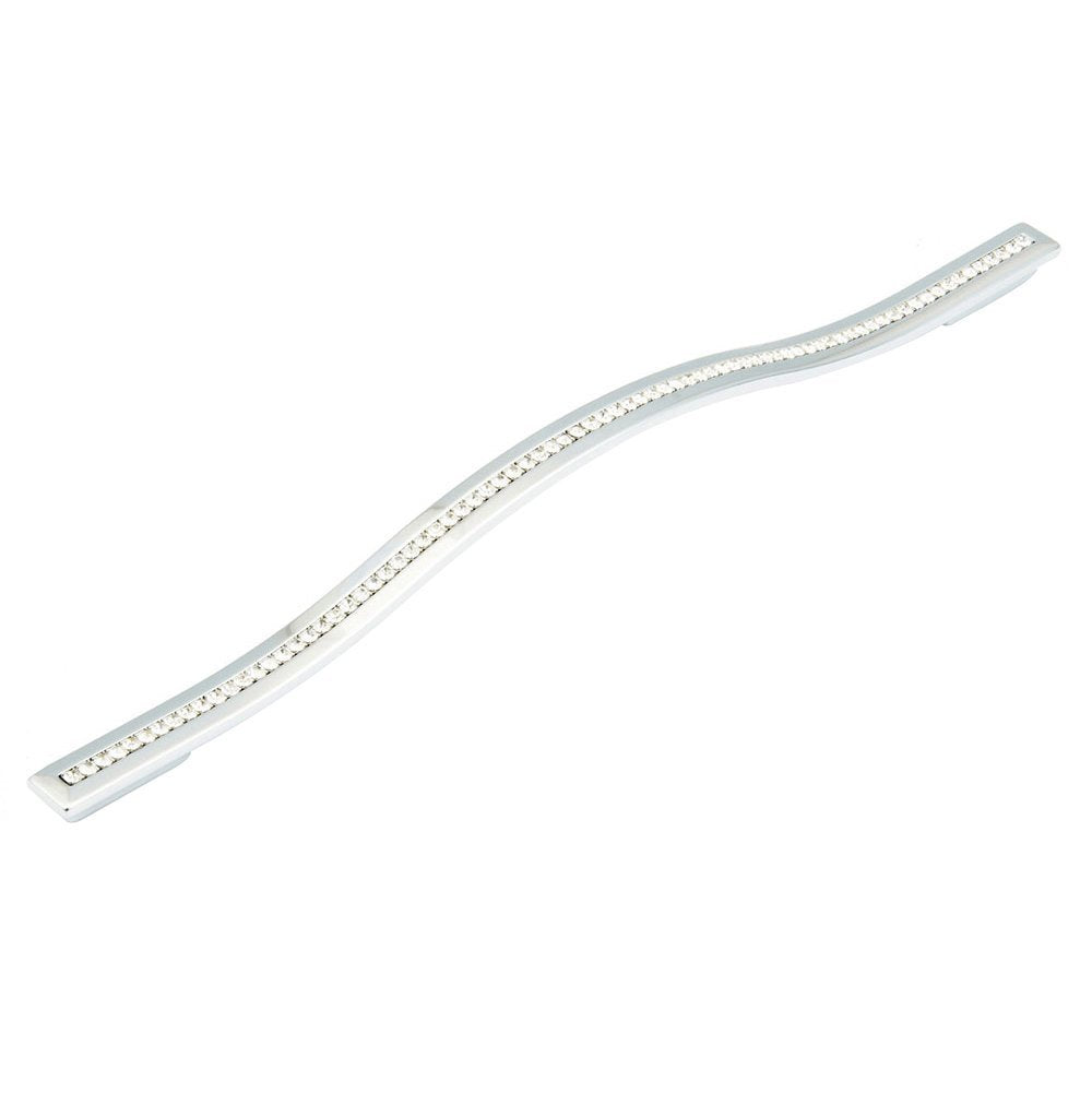 Schaub and Company - Skyevale Collection - Crystal Arched Cabinet Pull