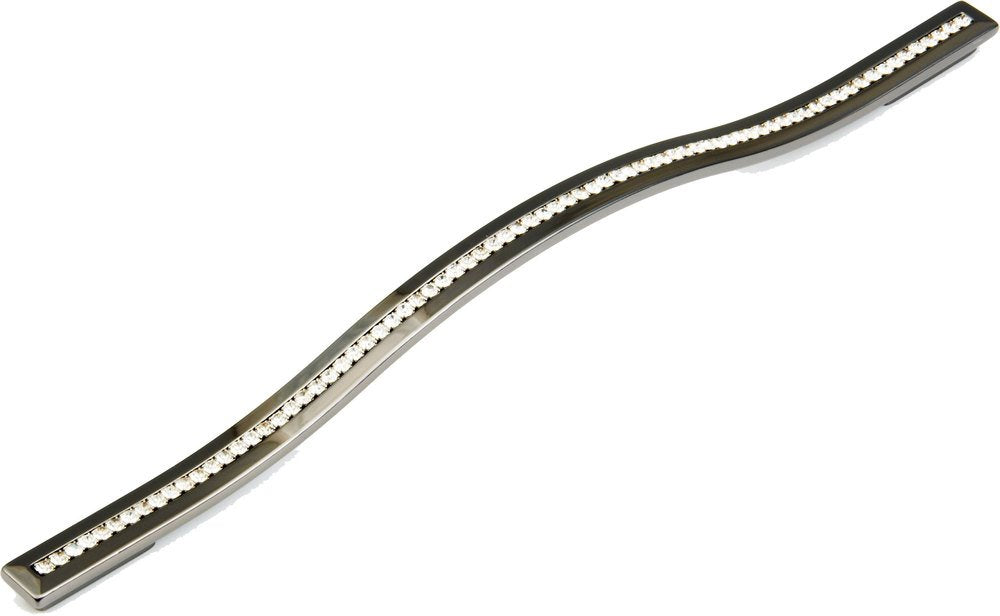 Schaub and Company - Skyevale Collection - Crystal Arched Cabinet Pull