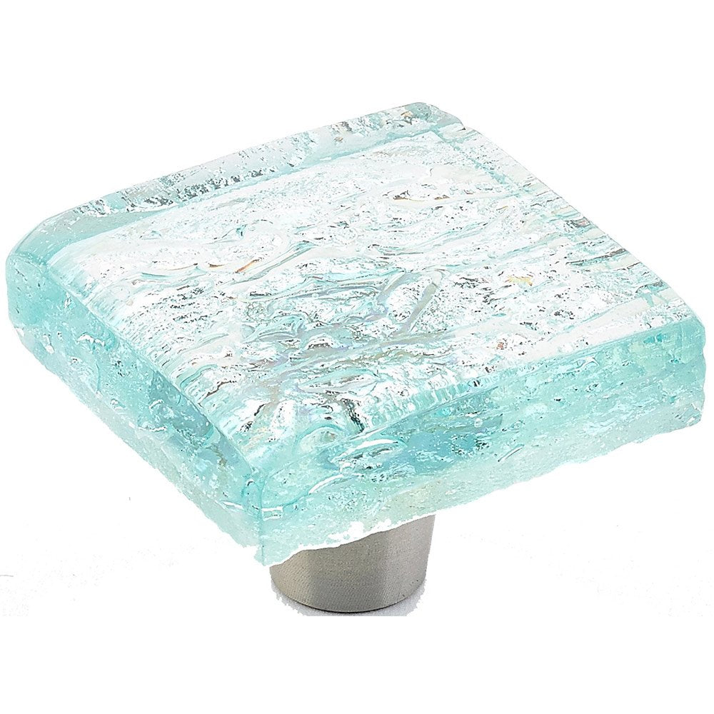 Schaub and Company - Ice Collection - Pearl Square Cabinet Knob