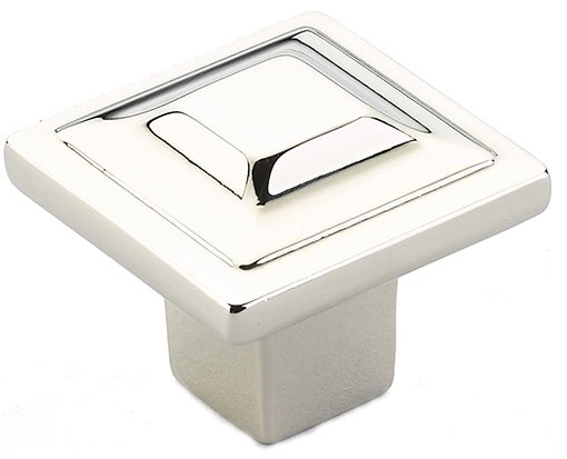 Schaub and Company - Menlo Park Collection - Square Cabinet Knob