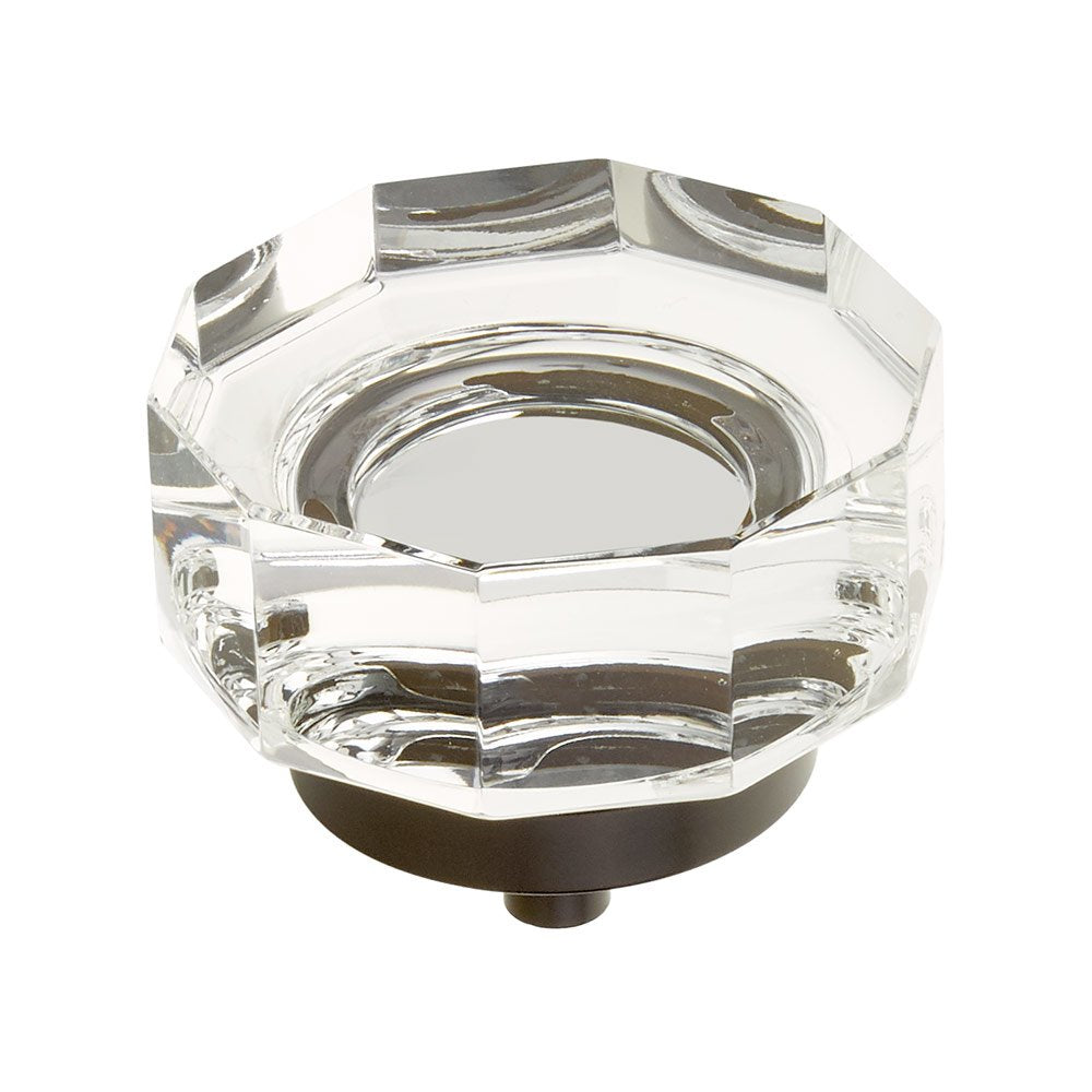 Schaub and Company - City Lights Collection - Large Multi-Sided Cabinet Glass Knobs