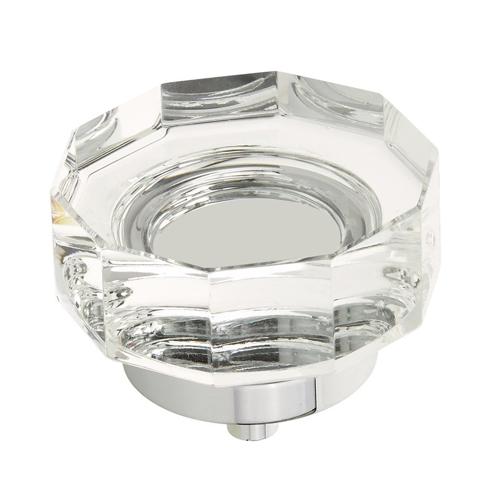 Schaub and Company - City Lights Collection - Large Multi-Sided Cabinet Glass Knobs