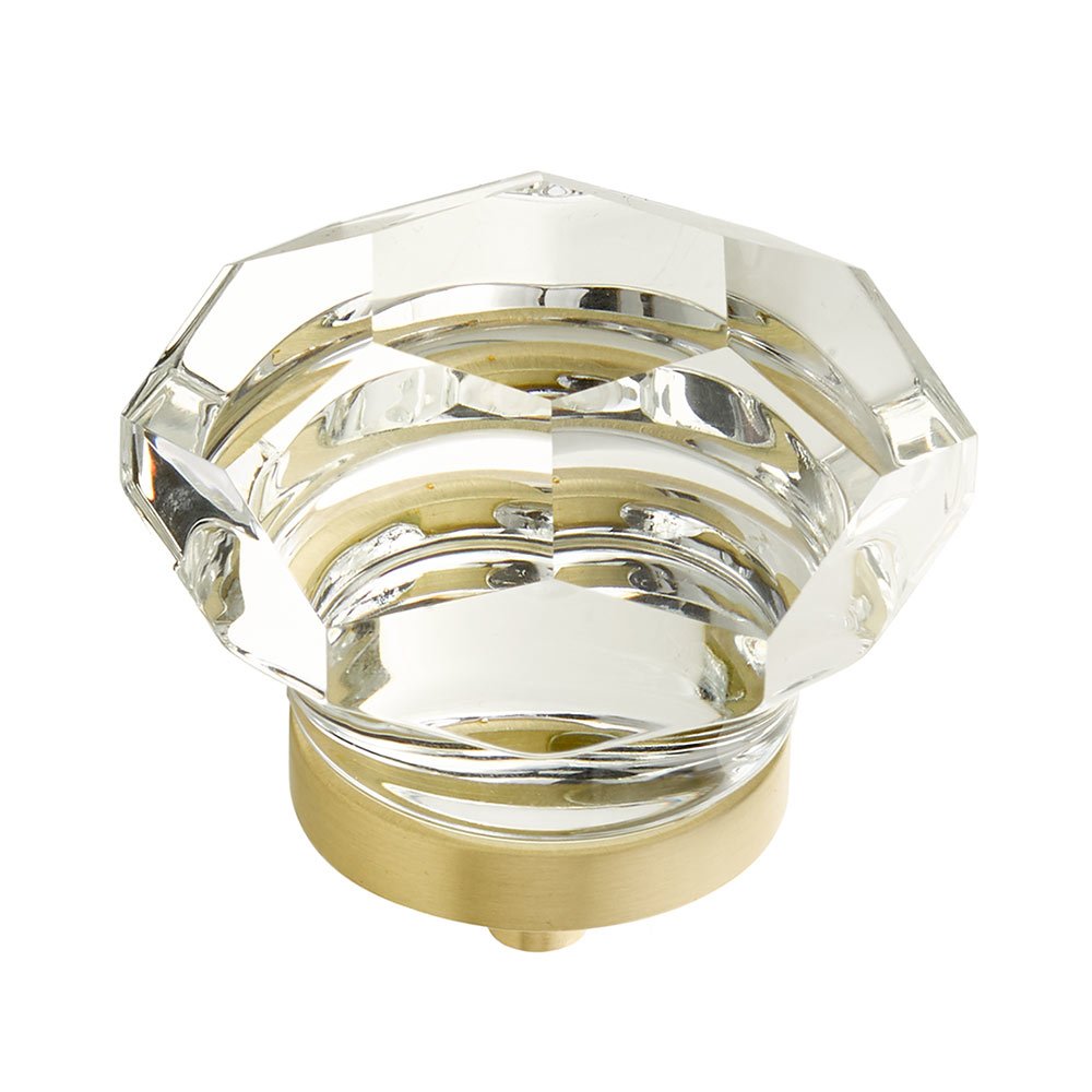 Schaub and Company - City Lights Collection - Faceted Dome Glass Cabinet Knobs