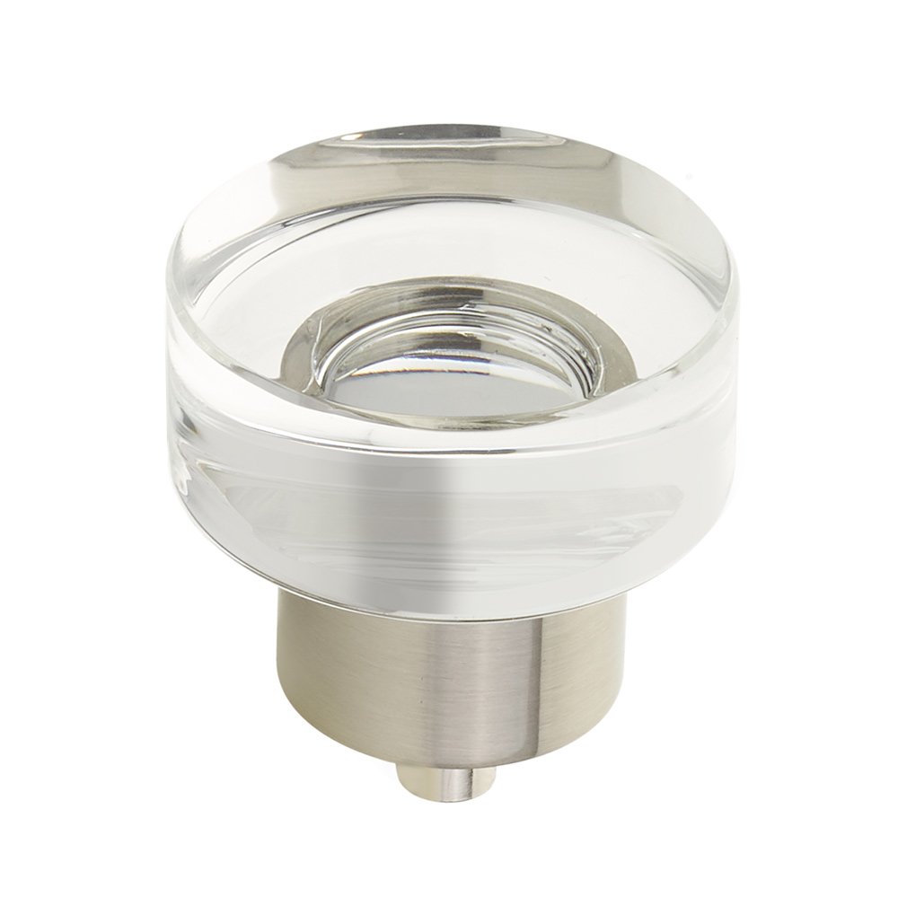 Schaub and Company - City Lights Collection - Round Disc Glass Knob