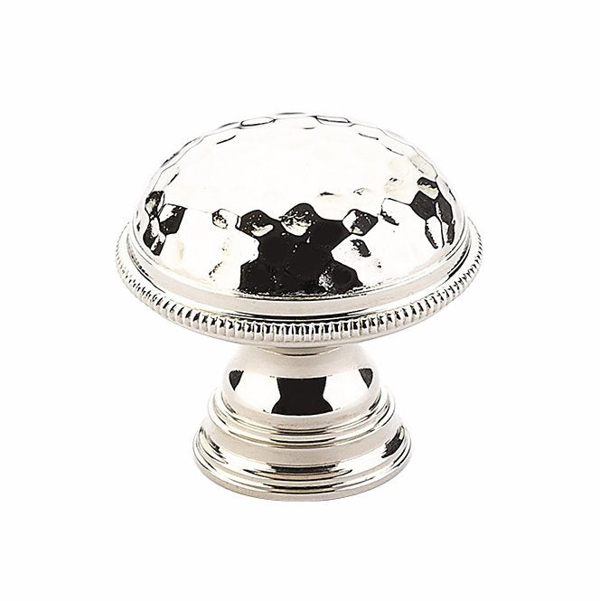 Schaub and Company - Atherton Collection - Hammered Knurled Edge Cabinet Knob