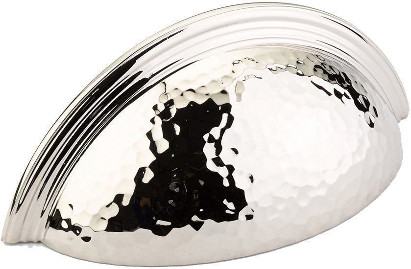 Schaub and Company - Atherton Collection - Hammered Plain Edge Cup Pull