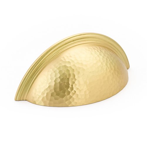 Schaub and Company - Atherton Collection - Hammered Plain Edge Cup Pull
