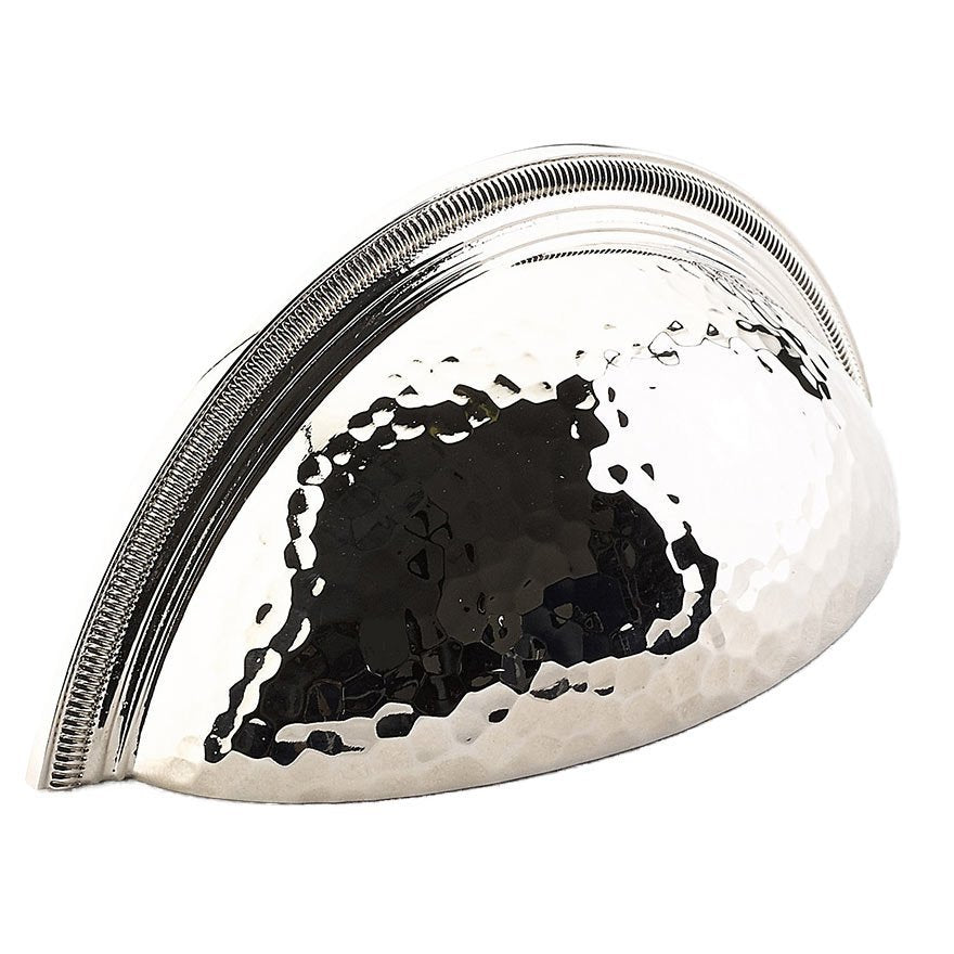 Schaub and Company - Atherton Collection - Hammered Knurled Edge Cup Pull