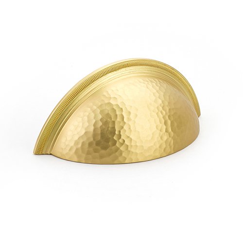 Schaub and Company - Atherton Collection - Hammered Knurled Edge Cup Pull