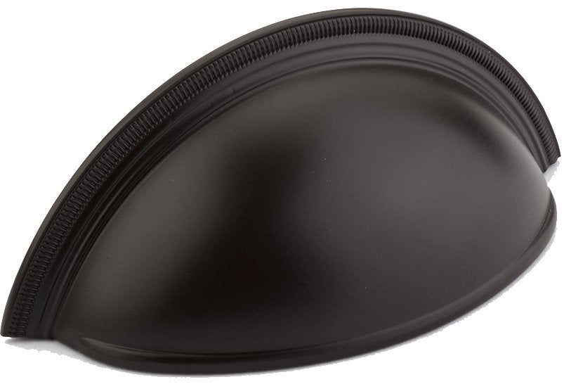 Schaub and Company - Atherton Collection - Plain Surface Knurled Edge Cup Pull