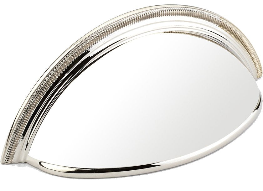 Schaub and Company - Atherton Collection - Plain Surface Knurled Edge Cup Pull