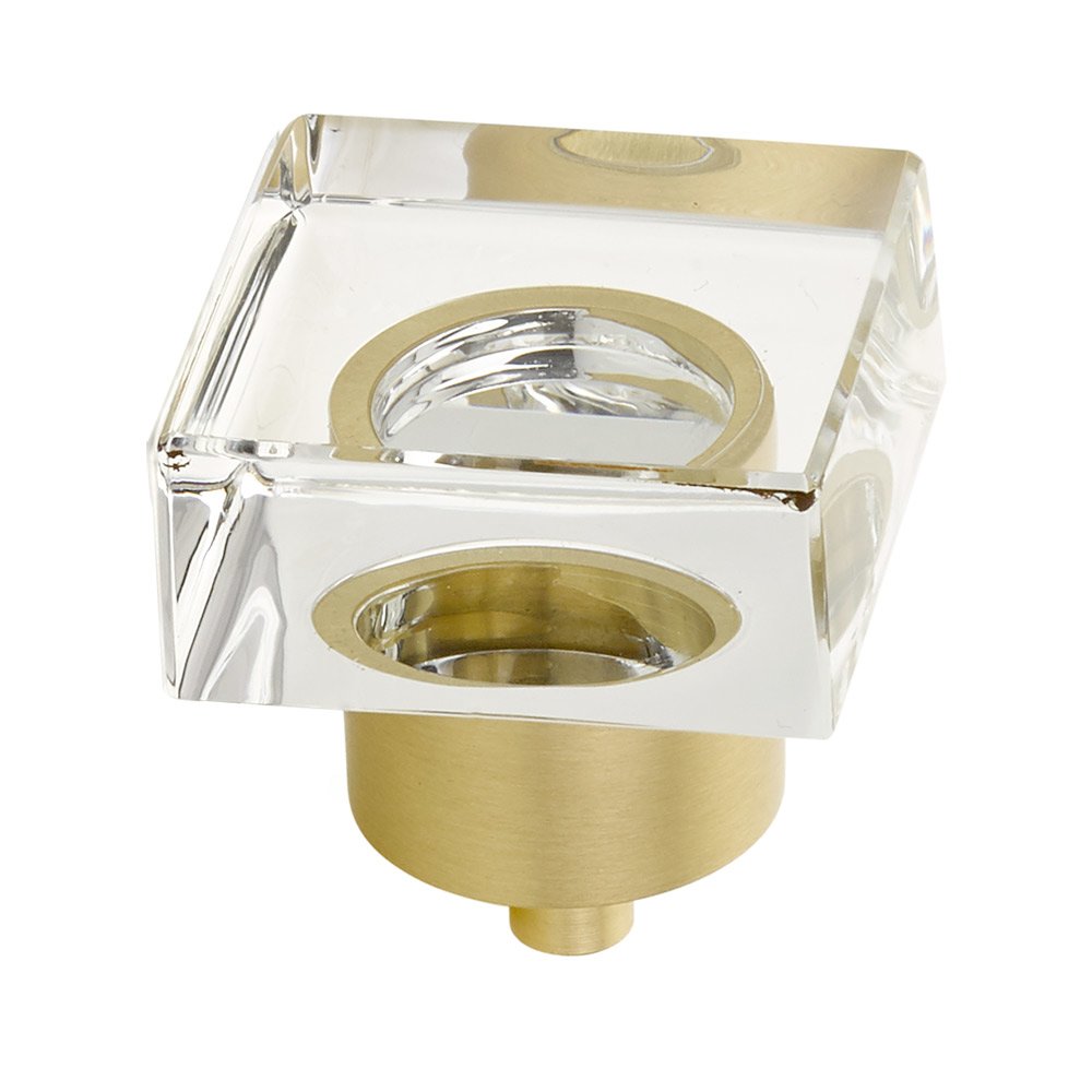 Schaub and Company - City Lights Collection - Square Glass Knob