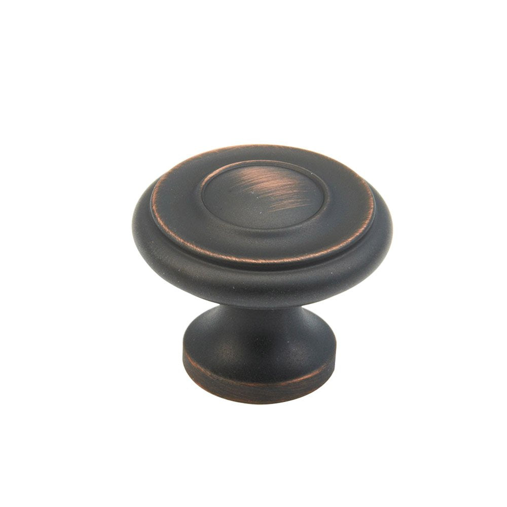 Schaub and Company - Traditonal Collection - Stepped Round Cabinet Knob