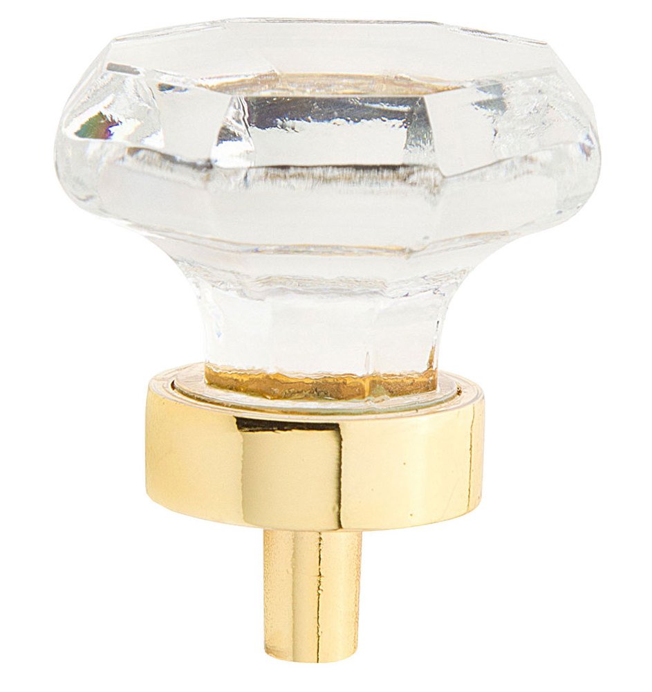 Schaub and Company - Stargaze Collection - Octagonal Glass Cabinet Knob