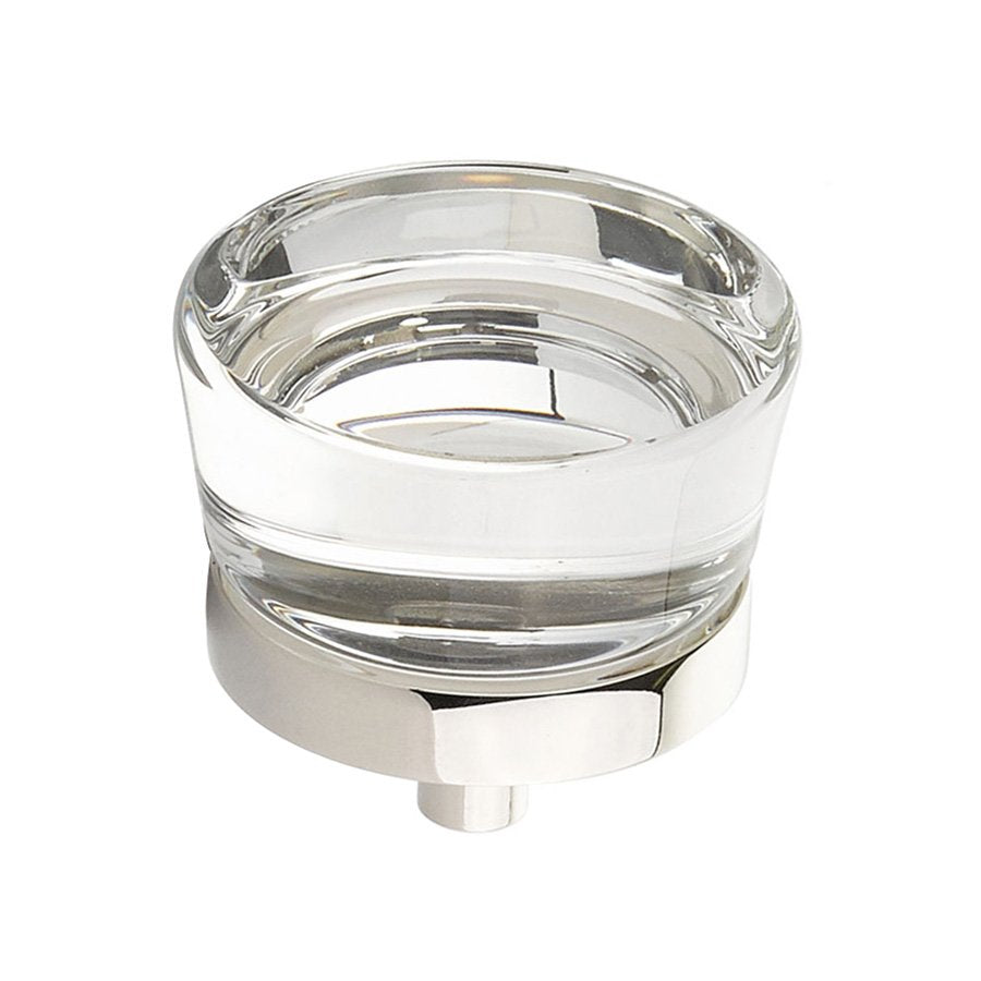 Schaub and Company - City Lights Collection - Flat Disc Glass Knob