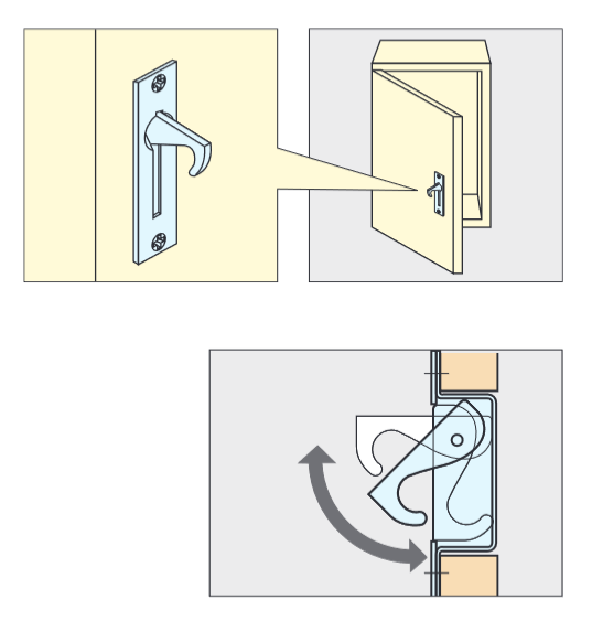 Sugatsune ST-80/100 Stainless Steel Hatch Pull