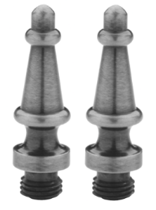 Baldwin - Estate Collection - Hinges - Finials For Square Corner Mortise Hinge (Pair)