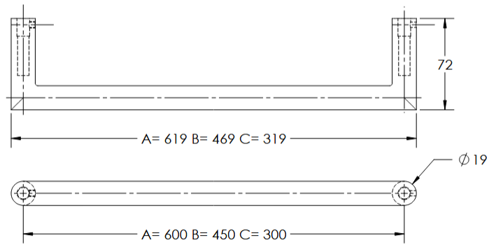 Linnea - Towel Bars - TR-1550