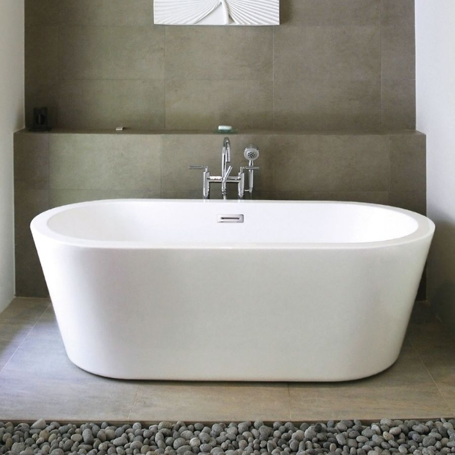 Maidstone - Deck Mount Tubs - Turkana Acrylic Contemporary Double Ended Tub