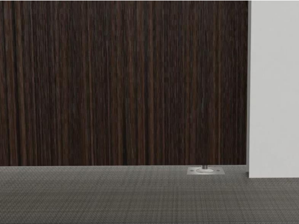 Accurate - Vertical Rod Sets - 9500VR Flush Pull Trim Concealed Fastener (Entry)