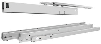 Hafele Pullout Pantry Top/Bottom Mounted Cabinet Slide, Full Extension, 275 lbs Weight Capacity