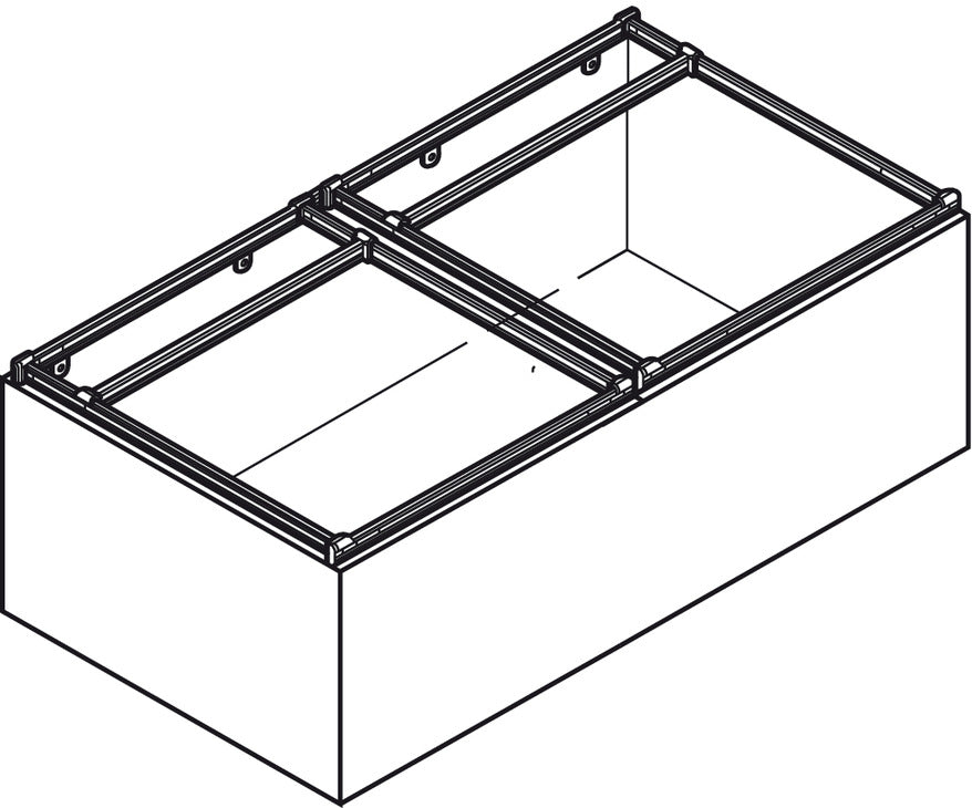 Hafele File Frame Kit for Wood or Metal Drawers
