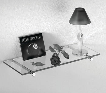 Wall mounting & visible Shelf Support, Glass Shelves, Ø20 mm, Each