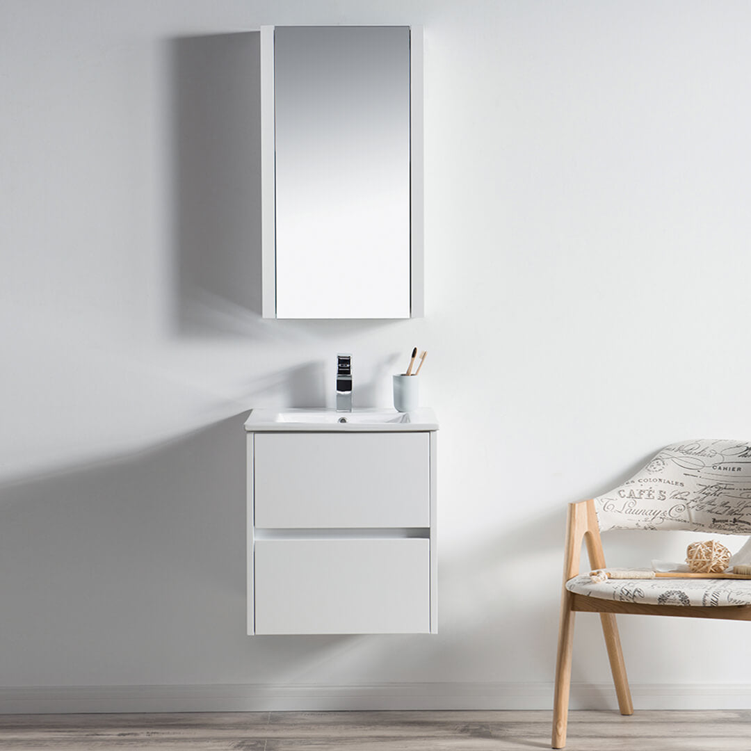 Blossom Wall Mount 20 Inch Valencia Vanity (Wasbasin NOT included)
