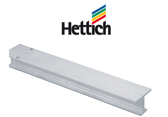 Hettich Grant 1201 Heavy-Duty Aluminum I-Beam Single Track