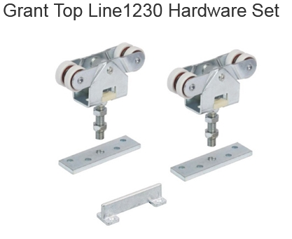 Hettich Grant 1230 Hardware Kit 325lbs (Track NOT included )